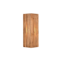 Trio Lighting Trio KARUNI wandlamp | E14 Fitting | natuurlijke afwerking | 30 x 14 cm | IP20 | excl. 1x E14 | max. 10W