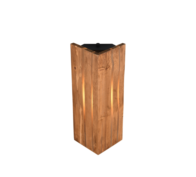 Metaal, Lampenkap, Natuur hout
