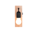 Trio Lighting Trio ARTURO wall light | 1x E27 max 40W | black | IP20 | 24 cm