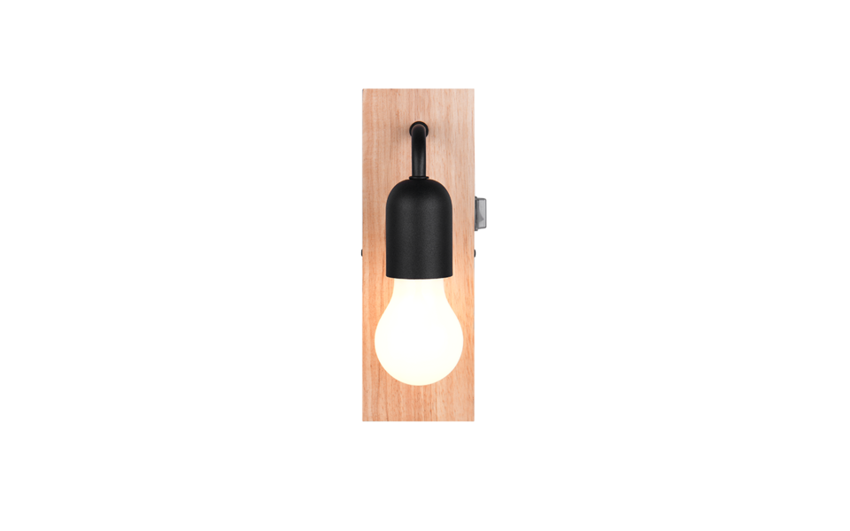 Trio Lighting Trio ARTURO wall light | 1x E27 max 40W | black | IP20 | 24 cm Trio Lighting Trio ARTURO wall light | 1x E27 max 40W | black | IP20 | 24 cm