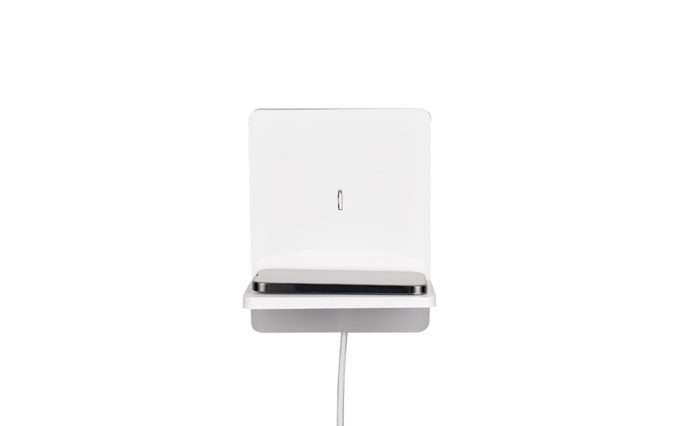 Trio Lighting Trio FAIRFIELD wandlamp | LED | wit mat | 16 x 20 cm | IP20 | 1x 9W | 950 lm | 3000K | dimbaar