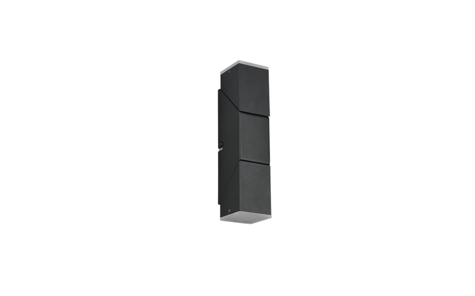 Trio Lighting Trio RAGLAN LED wall light | 2x 3W 300 lm 3000K | black | IP20 | 22 cm Trio Lighting Trio RAGLAN LED wall light | 2x 3W 300 lm 3000K | black | IP20 | 22 cm