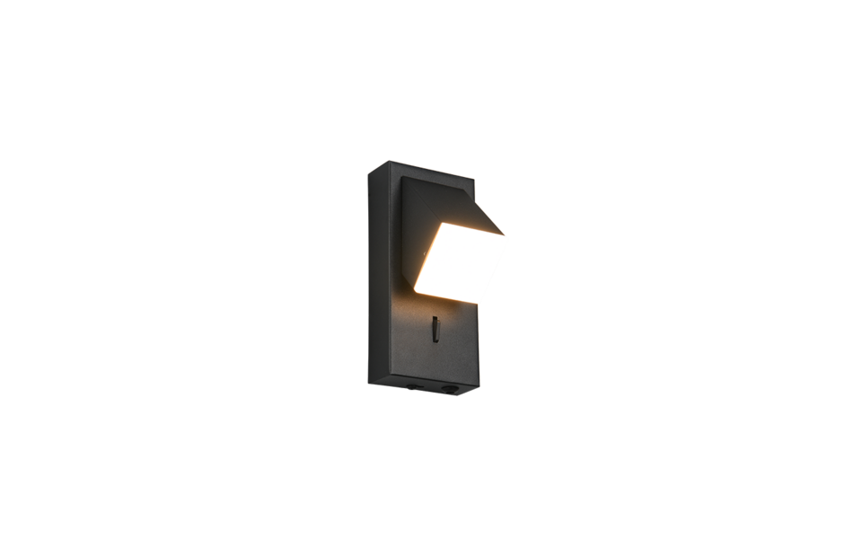 Trio Lighting Trio RAGLAN LED wall light | 1x 3W 300 lm 3000K | black | IP20 | 21 cm Trio Lighting Trio RAGLAN LED wall light | 1x 3W 300 lm 3000K | black | IP20 | 21 cm