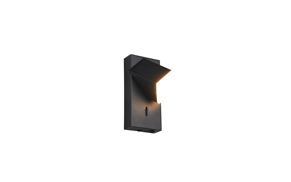 Trio Lighting Trio RAGLAN LED wall light | 1x 3W 300 lm 3000K | black | IP20 | 21 cm Trio Lighting Trio RAGLAN LED wall light | 1x 3W 300 lm 3000K | black | IP20 | 21 cm