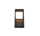 Trio Lighting Trio RAGLAN LED wall light | 1x 3W 300 lm 3000K | black | IP20 | 21 cm