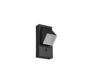 Trio Lighting Trio RAGLAN wandlamp | LED | mat zwart | 7 x 15 cm | IP20 | 1x 3,8W | 400 lm | 3000K | dimbaar