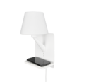 Trio Lighting Trio COMFORT wall light | 1x E14 max 40W | chrome | Ø 16 cm | IP20 | 31 cm