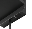 Trio Lighting Trio COMFORT wall light | 1x E14 max 40W | black | Ø 16 cm | IP20 | 31 cm