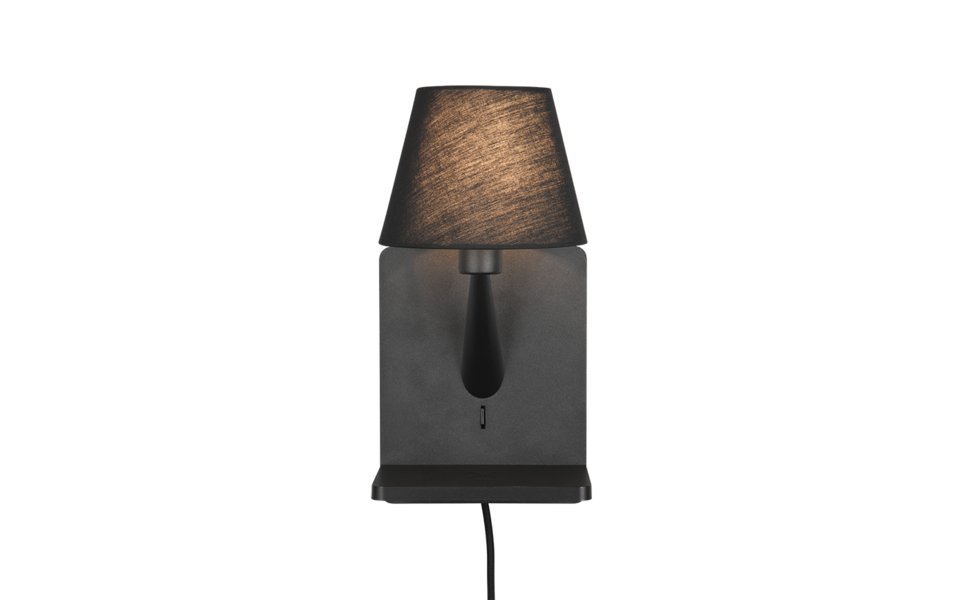 Trio Lighting Trio COMFORT wall light | 1x E14 max 40W | black | Ø 16 cm | IP20 | 31 cm Trio Lighting Trio COMFORT wall light | 1x E14 max 40W | black | Ø 16 cm | IP20 | 31 cm