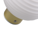 Trio Lighting Trio EARL wandlamp | LED | messing mat | Ø 15,5 cm | IP20 | 1x 1,5W | 140 lm | 3000K
