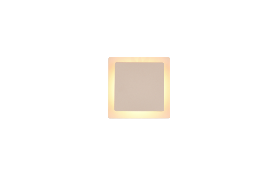 Trio Lighting Trio MIO wandlamp | LED | warm beige | 18 x 18 cm | IP20 | 1x 6W | 560 lm | 3000K | niet dimbaar Trio Lighting Trio MIO wandlamp | LED | warm beige | 18 x 18 cm | IP20 | 1x 6W | 560 lm | 3000K | niet dimbaar