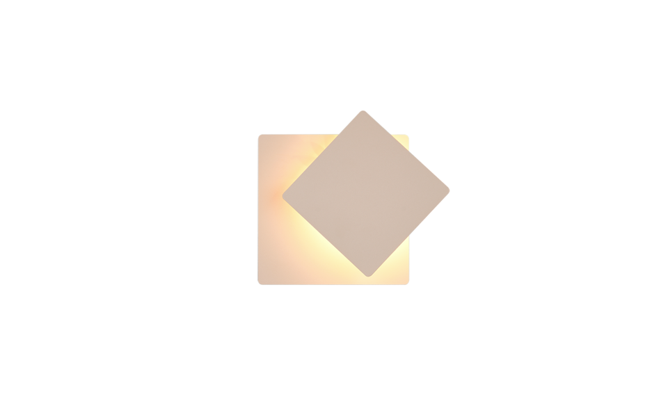 Trio Lighting Trio MIO wandlamp | LED | warm beige | 18 x 18 cm | IP20 | 1x 6W | 560 lm | 3000K | niet dimbaar Trio Lighting Trio MIO wandlamp | LED | warm beige | 18 x 18 cm | IP20 | 1x 6W | 560 lm | 3000K | niet dimbaar
