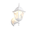 Trio Lighting Trio LIVENZA wandlamp | E27 Fitting | wit mat | 14 x 19 cm | IP44 | excl. 1x E27 | max. 60W
