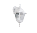 Trio Lighting Trio LIVENZA wandlamp | E27 Fitting | wit mat met transparant | 14 x 19 cm | IP44 | excl. 1x E27 | max. 60W