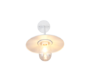 Trio Lighting Trio BRENTA wall light | 1x E27 max 40W | chrome | Ø 30 cm | 32 cm