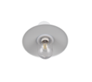 Trio Lighting Trio BRENTA wandlamp | E27 Fitting | wit mat met transparant | Ø 30 cm | IP44 | excl. 1x E27 | max. 40W