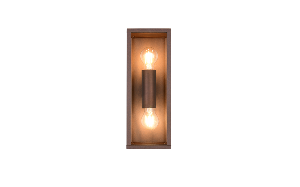 Trio Lighting Trio GARONNE wall light | 2x E27 max 40W | Ø 14 cm | 38 cm