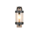 Trio Lighting Trio SAMBESI wandlamp | E27 Fitting | houtimitatie | 12,5 x 33 cm | IP44 | excl. 1x E27 | max. 28W