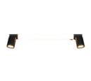Trio Lighting Trio ENRICO LED wall light | 1x 6W 600 lm 4000K | black | IP20 | 18 cm