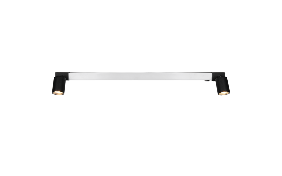 Trio Lighting Trio ENRICO LED wall light | 1x 10W 1000 lm 4000K | black | IP20 | 18 cm Trio Lighting Trio ENRICO LED wall light | 1x 10W 1000 lm 4000K | black | IP20 | 18 cm