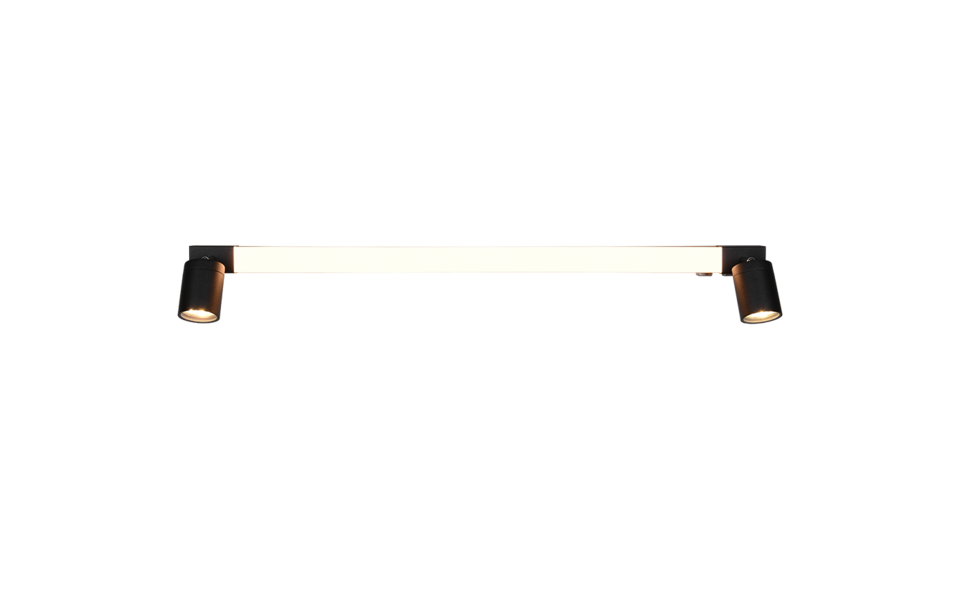 Trio Lighting Trio ENRICO LED wall light | 1x 10W 1000 lm 4000K | black | IP20 | 18 cm Trio Lighting Trio ENRICO LED wall light | 1x 10W 1000 lm 4000K | black | IP20 | 18 cm