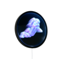 Trio Lighting Trio DUKE wall light | black | Ø 40 cm | IP20 | 3 cm