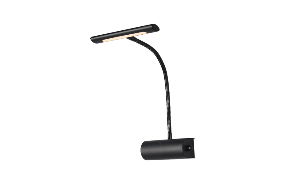 Trio Lighting Trio CURTIS LED wall light | 1x 4W 400 lm 3000K | black | IP20 | 35 cm