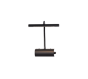 Trio Lighting Trio CURTIS LED wall light | 1x 4W 400 lm 3000K | black | IP20 | 35 cm