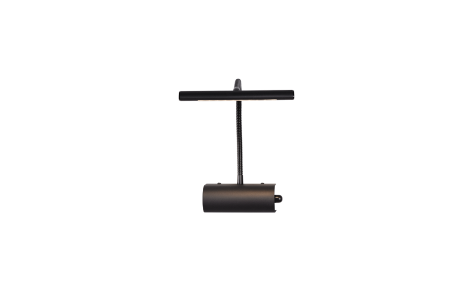 Trio Lighting Trio CURTIS LED wall light | 1x 4W 400 lm 3000K | black | IP20 | 35 cm