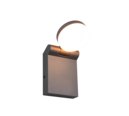 Trio Lighting Trio ADOUR wandlamp | LED | antraciet | 10 x 19 cm | IP44 | 1x 7,5W | 750 lm | 2300+3000+4000K | niet dimbaar