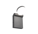 Trio Lighting Trio ADOUR wandlamp | LED | antraciet | 10 x 19 cm | IP44 | 1x 7,5W | 750 lm | 2300+3000+4000K | niet dimbaar