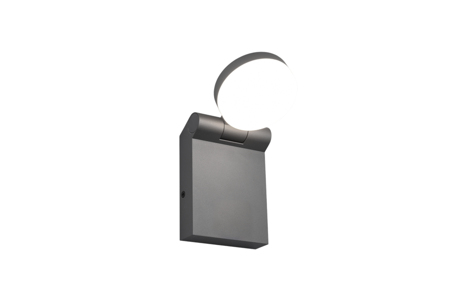 Trio Lighting Trio ADOUR wandlamp | LED | antraciet | 10 x 19 cm | IP44 | 1x 7,5W | 750 lm | 2300+3000+4000K | niet dimbaar Trio Lighting Trio ADOUR wandlamp | LED | antraciet | 10 x 19 cm | IP44 | 1x 7,5W | 750 lm | 2300+3000+4000K | niet dimbaar