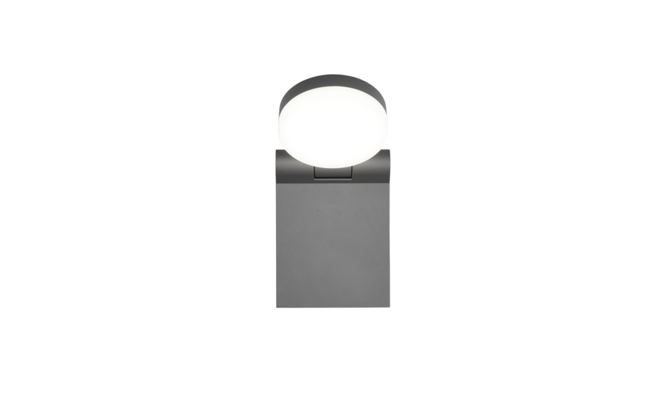 Trio Lighting Trio ADOUR wandlamp | LED | antraciet | 10 x 19 cm | IP44 | 1x 7,5W | 750 lm | 2300+3000+4000K | niet dimbaar Trio Lighting Trio ADOUR wandlamp | LED | antraciet | 10 x 19 cm | IP44 | 1x 7,5W | 750 lm | 2300+3000+4000K | niet dimbaar