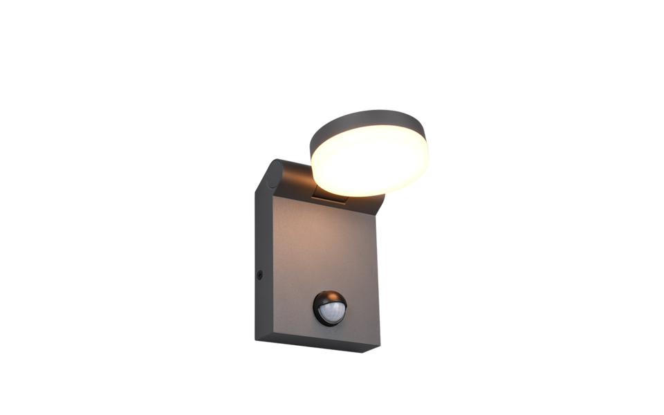 Trio Lighting Trio ADOUR wandlamp | LED | antraciet | 10 x 19 cm | IP44 | 1x 7,5W | 750 lm | 2300+3000+4000K | niet dimbaar Trio Lighting Trio ADOUR wandlamp | LED | antraciet | 10 x 19 cm | IP44 | 1x 7,5W | 750 lm | 2300+3000+4000K | niet dimbaar