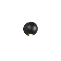 Trio AVISIO LED wall light | black | Ø 10.5 cm | IP20 Trio AVISIO LED wall light | black | Ø 10.5 cm | IP20