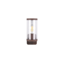 Trio Lighting Trio BONITO wandlamp | E27 Fitting | roestkleur | Ø 9,5 cm | IP44 | excl. 1x E27 | max. 28W