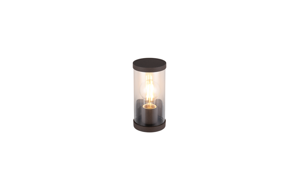 Trio Lighting Trio BONITO wandlamp | E27 Fitting | roestkleur | Ø 9,5 cm | IP44 | excl. 1x E27 | max. 28W