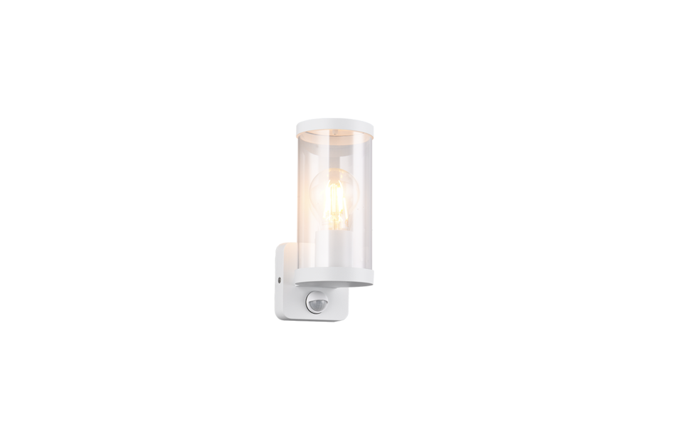 Trio Lighting Trio BONITO wandlamp | E27 Fitting | wit mat | Ø 9,5 cm | IP44 | excl. 1x E27 | max. 28W Trio Lighting Trio BONITO wandlamp | E27 Fitting | wit mat | Ø 9,5 cm | IP44 | excl. 1x E27 | max. 28W