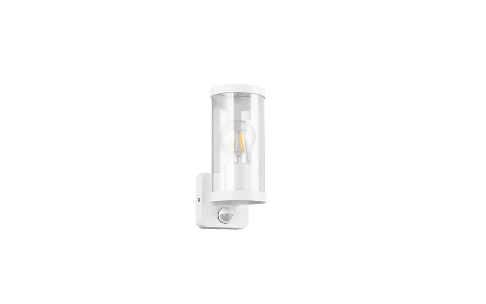 Trio Lighting Trio BONITO wandlamp | E27 Fitting | wit mat | Ø 9,5 cm | IP44 | excl. 1x E27 | max. 28W Trio Lighting Trio BONITO wandlamp | E27 Fitting | wit mat | Ø 9,5 cm | IP44 | excl. 1x E27 | max. 28W
