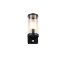 Trio Lighting Trio BONITO wandlamp | E27 Fitting | mat zwart | Ø 9,5 cm | IP44 | excl. 1x E27 | max. 28W