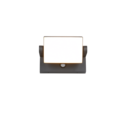 Trio Lighting Trio KANSAS wandlamp | LED | antraciet | 20 x 10 cm | IP54 | 1x 10W | 1000 lm | 3000K | dimbaar