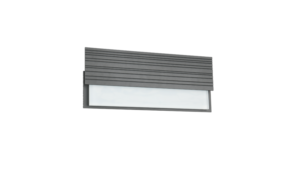 Trio Lighting Trio MARIZA wandlamp | LED | antraciet | 40 x 17 cm | IP65 | 1x 10W | 1100 lm | 3000K | niet dimbaar