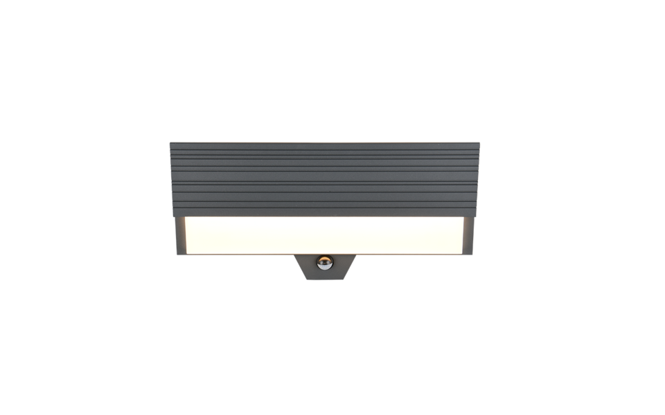 Trio Lighting Trio MARIZA wandlamp | LED | antraciet | 40 x 20,5 cm | IP44 | 1x 10W | 1100 lm | 3000K | niet dimbaar Trio Lighting Trio MARIZA wandlamp | LED | antraciet | 40 x 20,5 cm | IP44 | 1x 10W | 1100 lm | 3000K | niet dimbaar