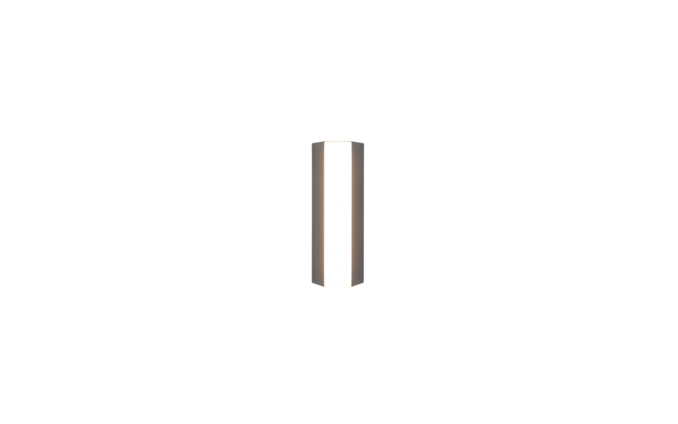 Trio Lighting Trio MARNE wandlamp | LED | antraciet | 6 x 16 cm | IP65 | 1x 5,5W | 600 lm | 3000K | dimbaar