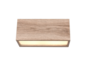 Trio Lighting Trio MAYENNE wandlamp | E14 Fitting | houtimitatie | 25 x 11 cm | IP44 | excl. 2x E14 | max. 10W