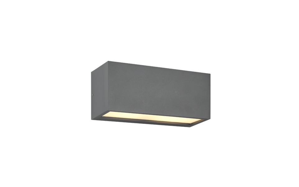 Trio Lighting Trio MAYENNE wandlamp | E14 Fitting | antraciet | 25 x 11 cm | IP44 | excl. 2x E14 | max. 10W Trio Lighting Trio MAYENNE wandlamp | E14 Fitting | antraciet | 25 x 11 cm | IP44 | excl. 2x E14 | max. 10W