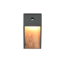 Trio Lighting Trio SALMON wandlamp | LED | houtimitatie | 16,5 x 33 cm | IP44 | 1x 11W | 1200 lm | 3000K | niet dimbaar