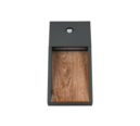 Trio Lighting Trio SALMON wandlamp | LED | houtimitatie | 16,5 x 33 cm | IP44 | 1x 11W | 1200 lm | 3000K | niet dimbaar