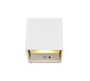 Trio Lighting Trio TALENT wandlamp | LED | wit mat | 10 x 10 cm | IP44 | 2x 0,5W | 50 lm | 3000K | niet dimbaar