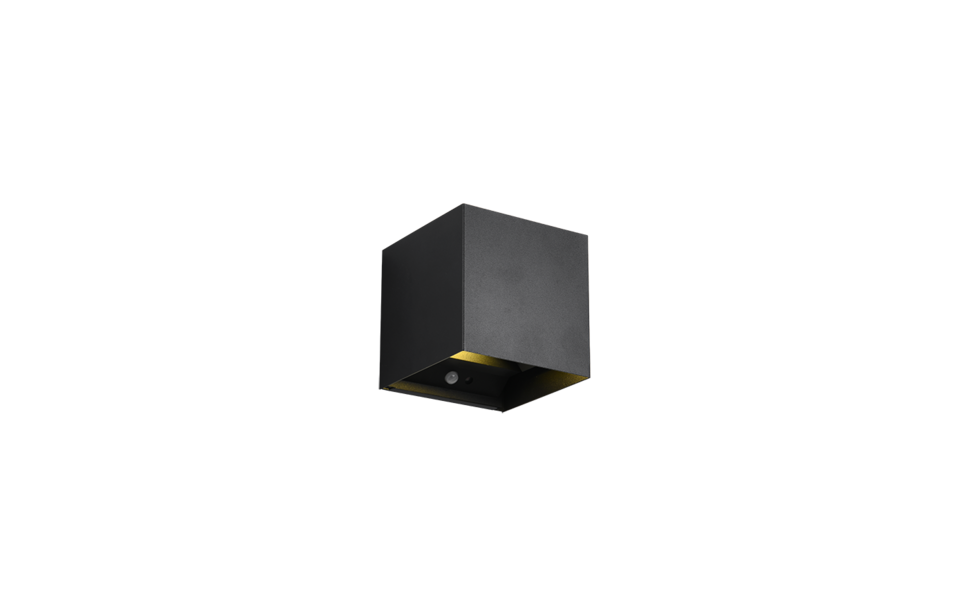 Trio Lighting Trio TALENT LED wall light | 2x 3W 300 lm 3000K | black | IP20 | 10 cm